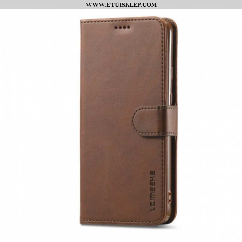 Etui Folio do Oppo A15 Lc.imeeke Efekt Skóry